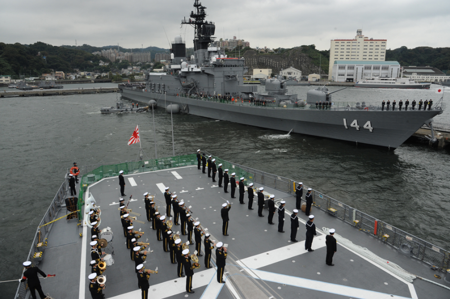 日本海上自卫队观舰式10月举行 日政府：不请韩国