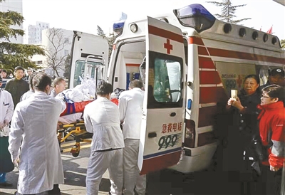 北京携带人工肺患者成功进行12分钟“超”速转院