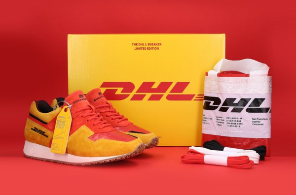 DHL和mybudapester推出合作款限量运动鞋