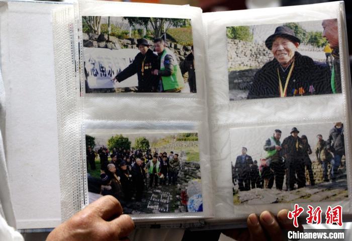 民众冒雪泪别抗战老兵、南京大屠杀亲历者孙晋良