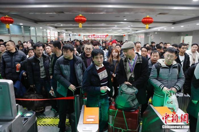 1月17日农历小年全国铁路预计发送旅客1200万人次