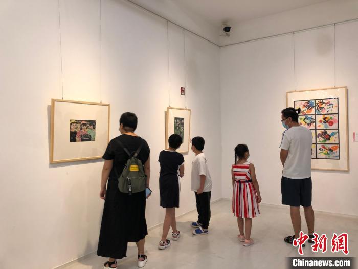 海内外六国儿童美术作品在重庆展出