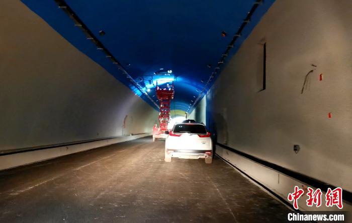 山西首条消防旅游兼具隧道——天龙山隧道即将建成通车