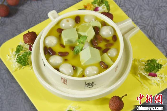 凉粉融入荔枝“中国荔乡”广州增城创意美食令人垂涎