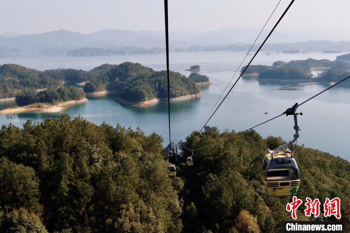 杭州千岛湖首次因防汛暂停游客接待部分景点被淹