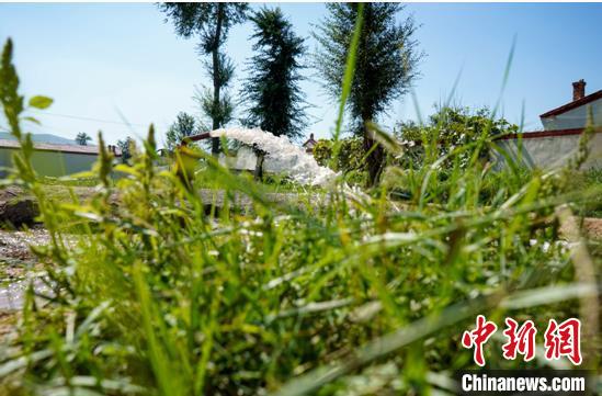 通路通水快致富内蒙古西部县城少数民族村的华美“逆袭”