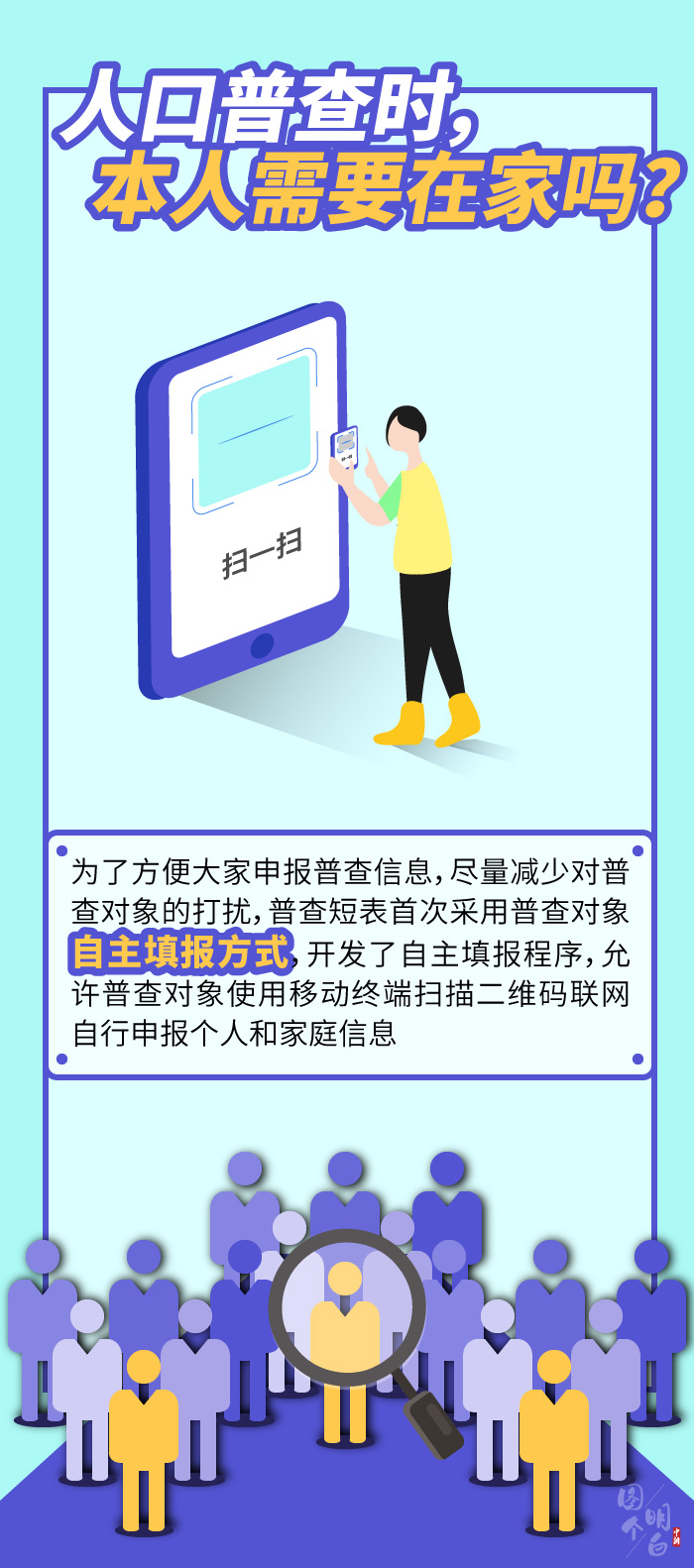 图个明白|国家点名，没你不行！第七次全国人口普查来了