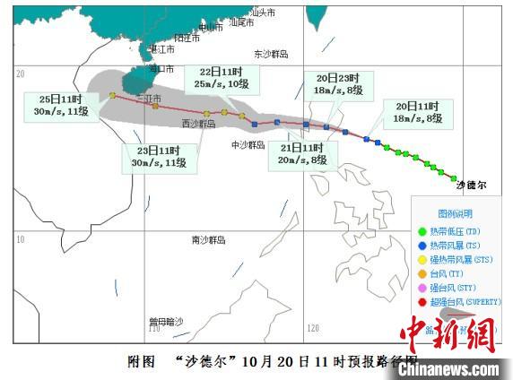 暴雨刚走台风又来海南21日～26日将迎强风雨