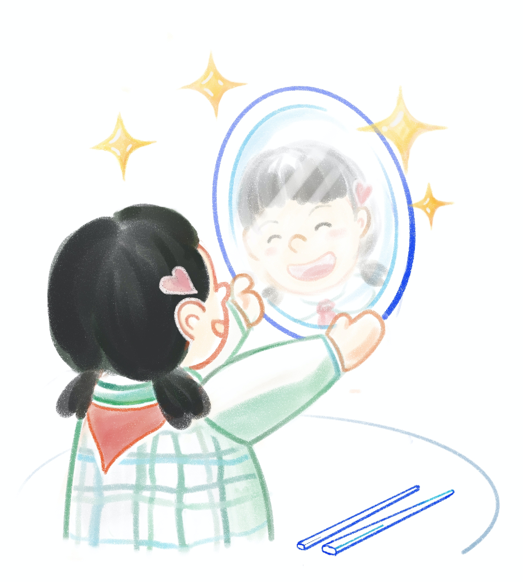 北京高校师生通过漫画创作倡导节俭食尚新风