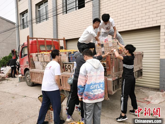 大学生四年爱心义卖助橘农渡难关