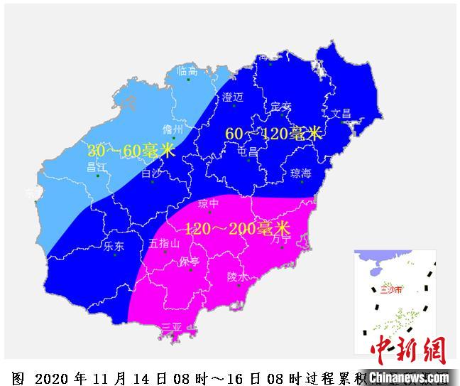 “环高”已加强为强台风14日从海南岛南部海面经过