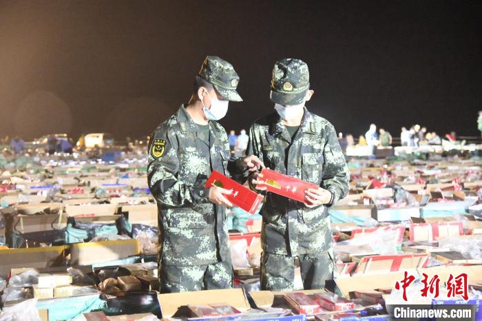 广东海警查获30余万条涉嫌走私香烟货值近7000万元