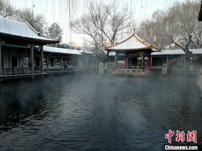 大雪“贫雪”“天下第一泉”趵突泉艰难守护橙警线