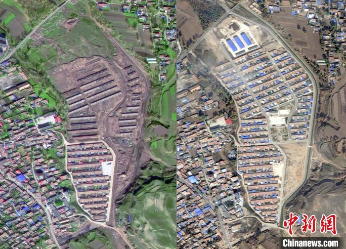卫星视角下的青海易地扶贫搬迁之力：开门是景，关门是家