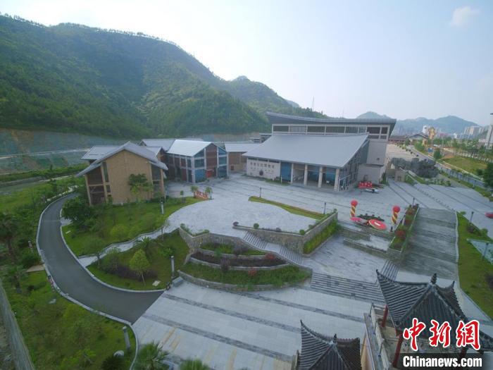 图为航拍贵州水族文化博物馆。　贵州水族文化博物馆供图
