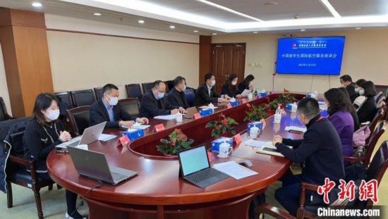 中国留学人才发展基金会举行座谈会 研讨留学生包机、高价机票等问题