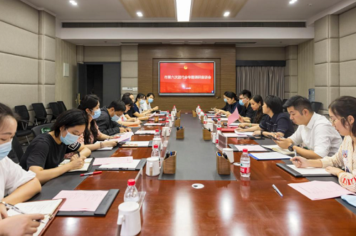 团市委副书记叶力娜一行来校开展市第六次团代会专题调研