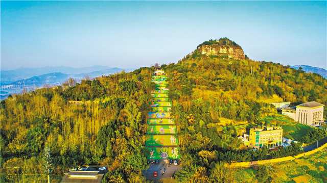 秃岭荒坡变身4A级景区