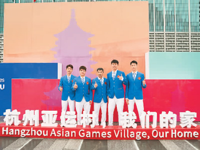 杭州亚运村喜迎首批“村民”