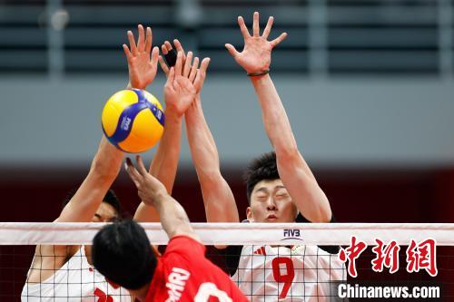 （杭州亚运会）中国男排3:1战胜印度尼西亚 晋级亚运会四强