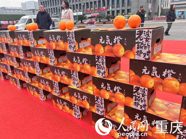 3000吨赣南脐橙入渝 丰富重庆市民“果盘子”