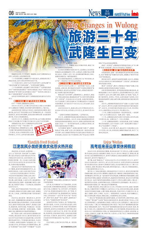 08-旅游三十年 武隆生巨变